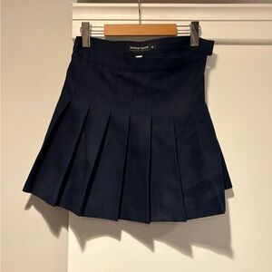 American Apparel Dark Blue Skater Skirt